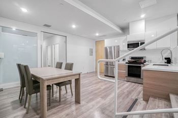 Maia avira at glendale kitchen and dining area