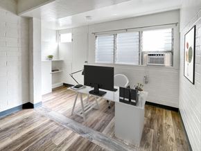 Honolulu apartment for rent - PacificOasis_Den_Staged