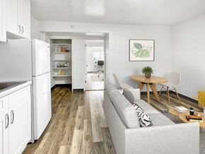 Honolulu apartment for rent - PacificOasis_LivingRoom_Staged