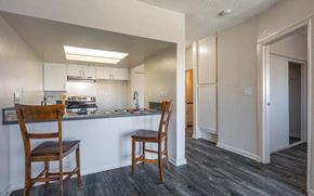 Santa Ana apartment for rent - park city view bar area
