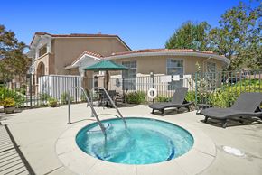 Simi Valley apartment for rent - A house with a pool in the backyard.