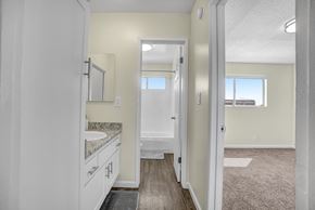 Norwalk apartment for rent - capistrano gardens hallway