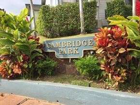 Kapolei apartment for rent - Cambridge Park Apartments signage