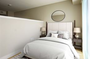 Santa Monica apartment for rent - 1537 on 7th sleeping area