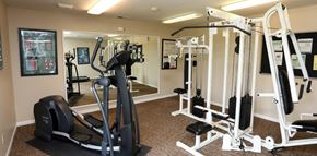 Evansville apartment for rent - Gym at The Westcott, Evansville