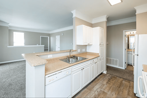 Fort Wayne apartment for rent - Kitchen with Cabinets at The Marlowe, Fort Wayne
