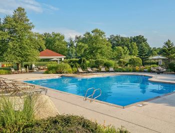 Large swimming pool