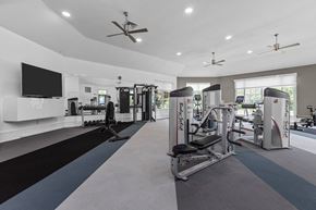 Deptford apartment for rent - A spacious gym  at The Austin Apartment Homes, Deptford, NJ