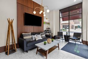 Collingswood apartment for rent - Clubhouse With TV at The Collings at the Lumberyard, Collingswood, 08108