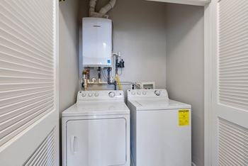 Full-size washer and dryer