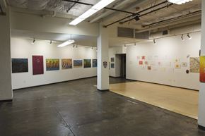 Seattle apartment for rent - A room with a white wall and a painting on it.
