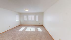 Bellingham apartment for rent - the living room is clean and ready for us to use