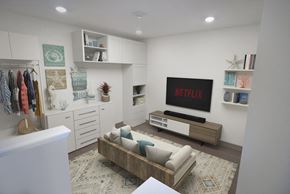 Kapolei apartment for rent - A living room with a Netflix sign on the TV.
