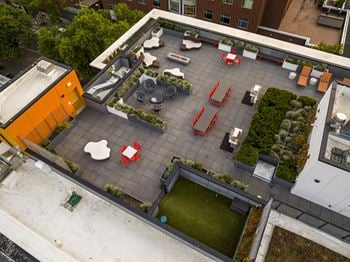 Rooftop deck