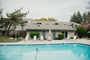 Davis apartment for rent - A view of the pool at Sundance.