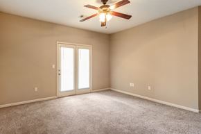 Jackson apartment for rent - Living room space at Cameron Park Apartments, Jackson, Mississippi