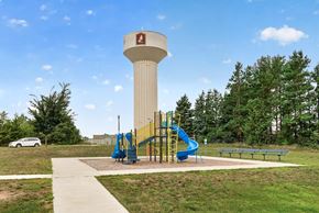 Jordan townhouse for rent - A playground with a water tower in the background.