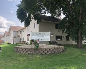 Willmar apartment for rent - a picture with a flag in front of it