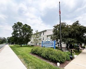 Northfield apartment for rent - A building with a sign that says Westminster Commons.