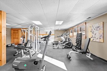 Fitness center equipment