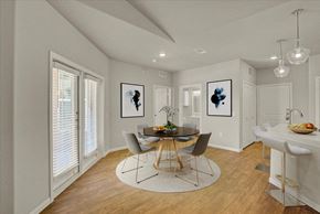 Denton apartment for rent - a dining room with a table and chairs