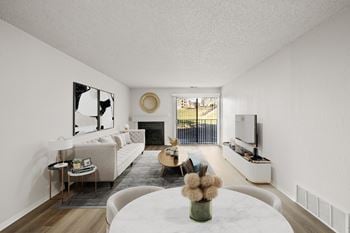Spacious living room