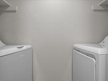 Washer dryer in unit