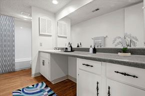 Prairie Village apartment for rent - Bathroom at Bremerton Park Apartment Homes , Kansas, 66204