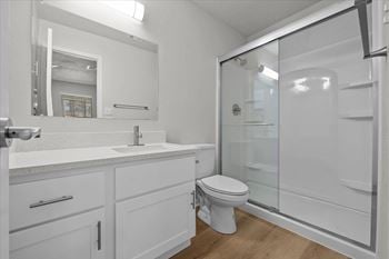 Walk-in shower*