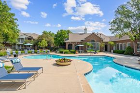 Overland Park apartment for rent - take a dip in the resort style pool at villas at houston levee west apartments at Creekside, Overland Park, KS, 66213