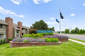 Overland Park apartment for rent - A sign  at Coventry Oaks Apartments, Kansas, 66214