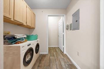 A laundry room 