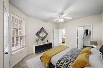 Spacious bedroom