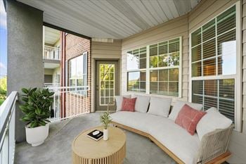 Private patio