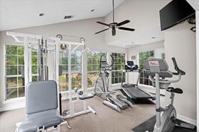 Dallas apartment for rent - Gym at Creekview Apartments, Dallas, TX, 75254