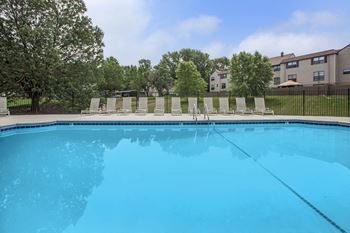 Turquoise swimming pool