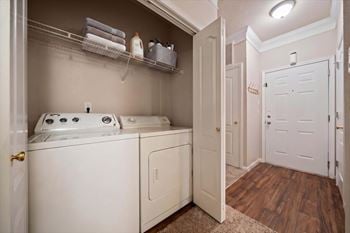 Washer and dryer in home