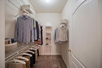 Spacious closets