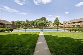 Tennis court access