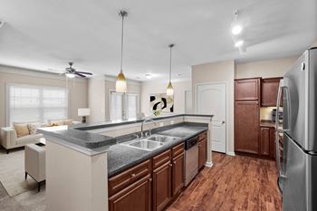 Well equipped kitchen