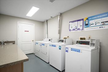 Resident laundry facility