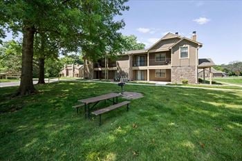 Picnic tables with bbq grills