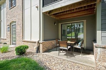 Private ground-floor patio