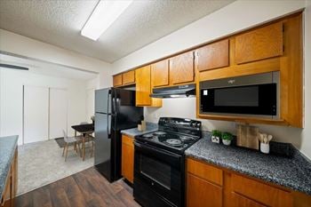 Kitchen with modern appliances