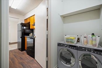 Washer and dryer connections