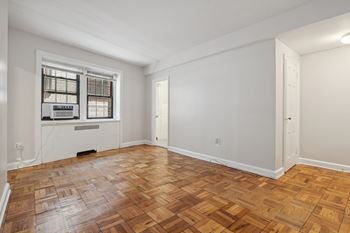 Original oak parquet flooring