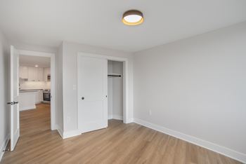 Large walk-in and reach-in closets