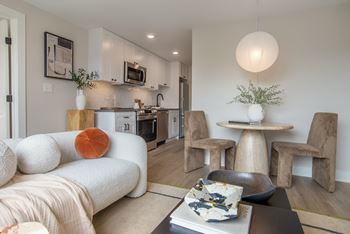 Studio, one-bedroom, or two-bedroom layouts