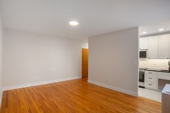 Studio, one-bedroom, and two-bedroom layouts available