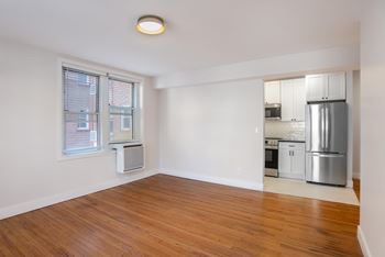 Studio, one-bedroom, and two-bedroom layouts available
